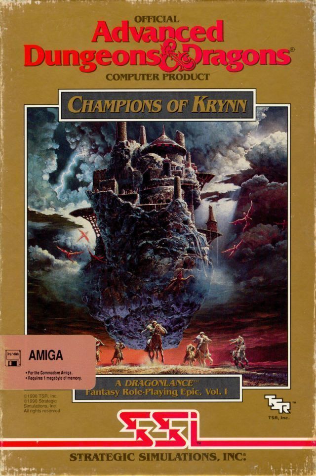 Champions Of Krynn_Disk1 (USA) Amiga 500 GAME ROM ISO