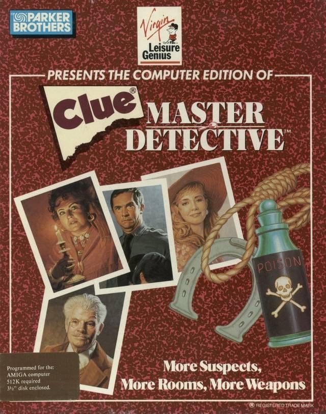 Clue – Master Detective (USA) Amiga 500 GAME ROM ISO