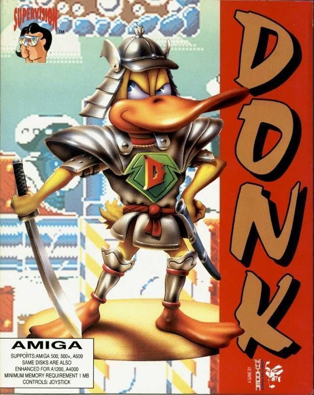 Donk! - The Samurai Duck! (OCS & AGA)_Disk3 (USA) Game Cover