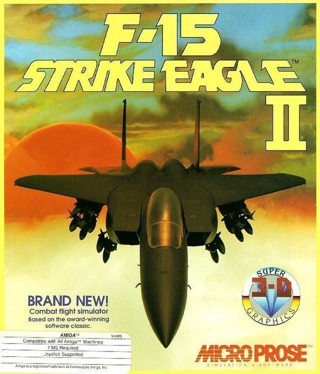 F-15 Strike Eagle II_Disk1 (USA) Amiga 500 GAME ROM ISO