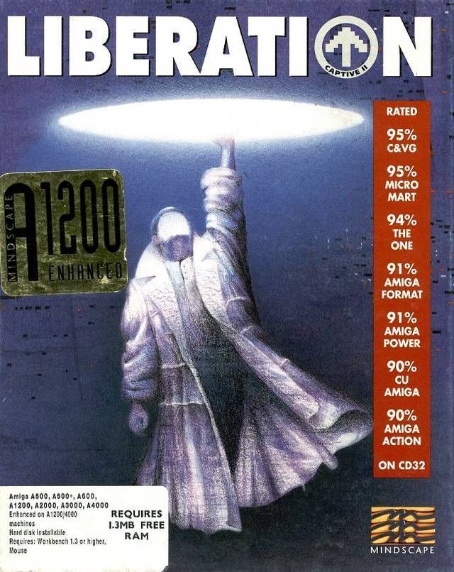 Liberation - Captive II (OCS & AGA)_Disk1 (USA) Game Cover