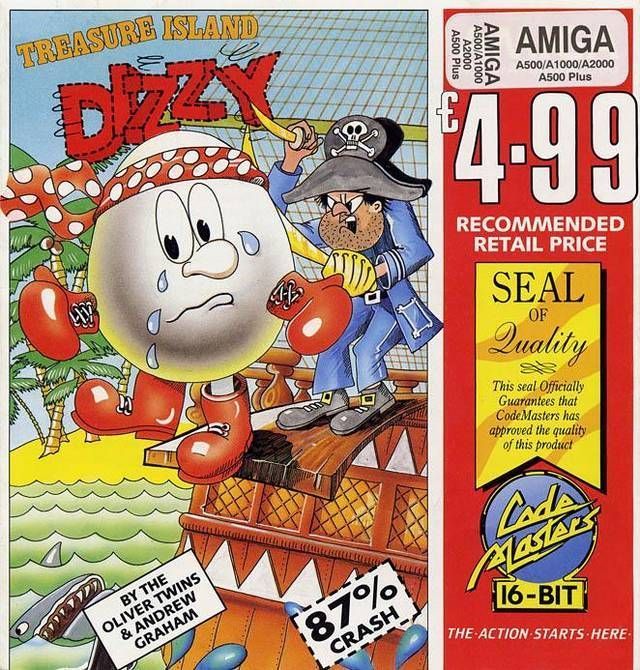 Treasure Island Dizzy (USA) Amiga 500 GAME ROM ISO