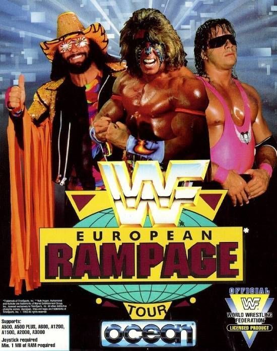 WWF European Rampage Tour_Disk0 (USA) Amiga 500 GAME ROM ISO