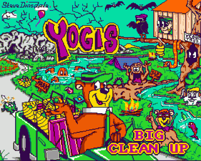 Yogi’s Big Clean Up (USA) Amiga 500 GAME ROM ISO