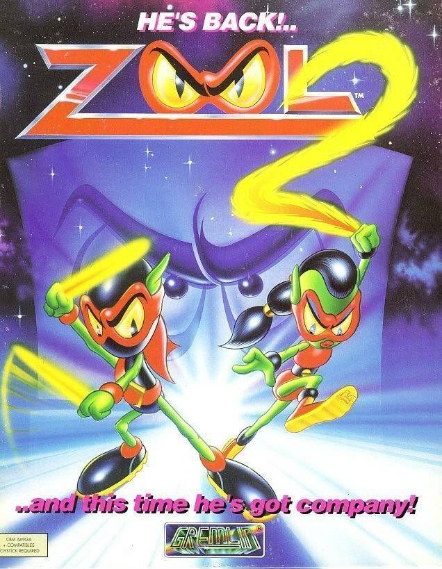 Zool 2_Disk1 (USA) Amiga 500 GAME ROM ISO