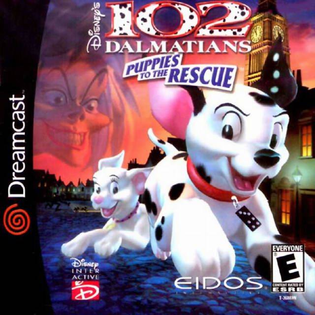 Disney’s 102 Dalmatians Puppies To The Rescue (USA) Sega Dreamcast GAME ROM ISO