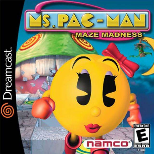 Ms. Pac-Man Maze Madness (USA) Sega Dreamcast GAME ROM ISO