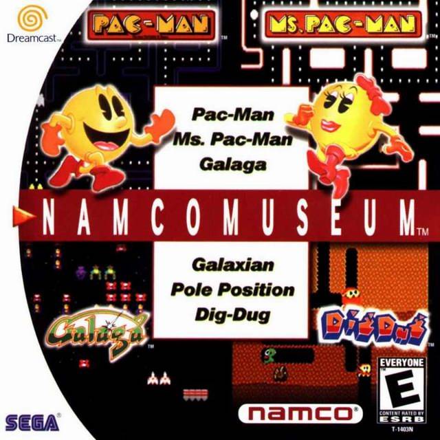 Namco Museum (USA) Sega Dreamcast GAME ROM ISO