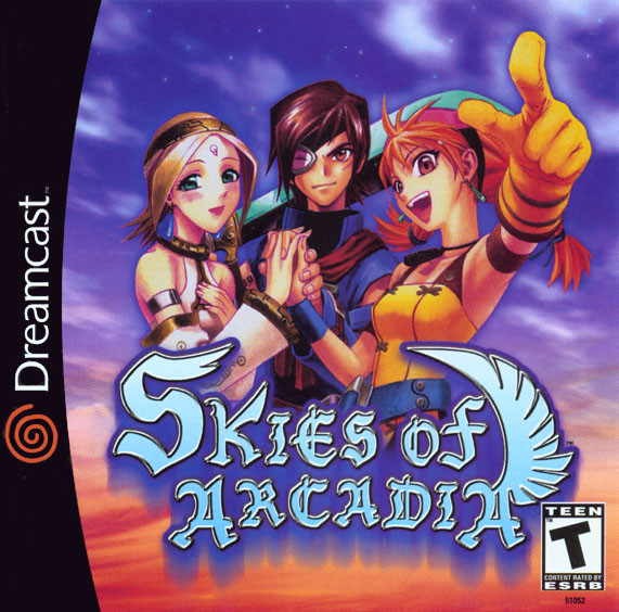 Skies Of Arcadia  – Disc #1 (USA) Sega Dreamcast GAME ROM ISO