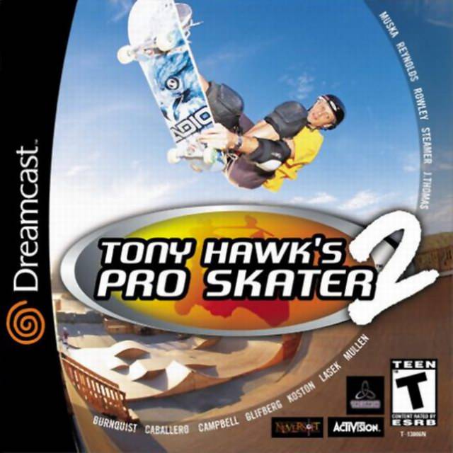 Tony Hawk’s Pro Skater 2 (USA) Sega Dreamcast GAME ROM ISO