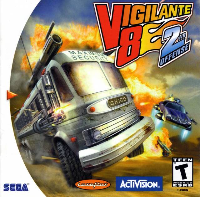 Vigilante 8 2nd Offense (USA) Sega Dreamcast GAME ROM ISO