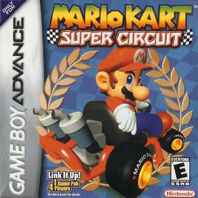 Mario Kart Super Circuit (USA) Gameboy Advance GAME ROM ISO