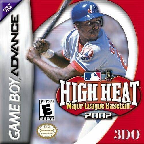 High Heat Major League Baseball 2002 (USA) Gameboy Advance GAME ROM ISO