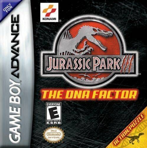 Jurassic Park III – DNA Factor (USA) Gameboy Advance GAME ROM ISO