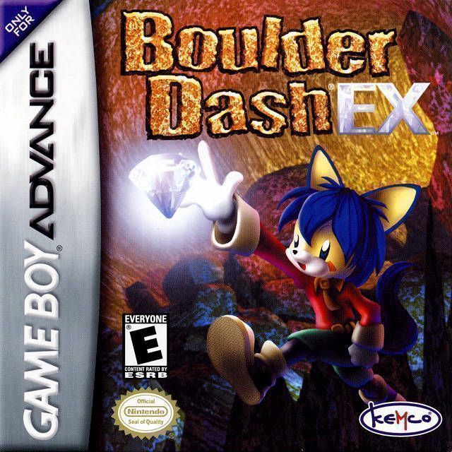 Boulder-Dash EX (USA) Gameboy Advance GAME ROM ISO