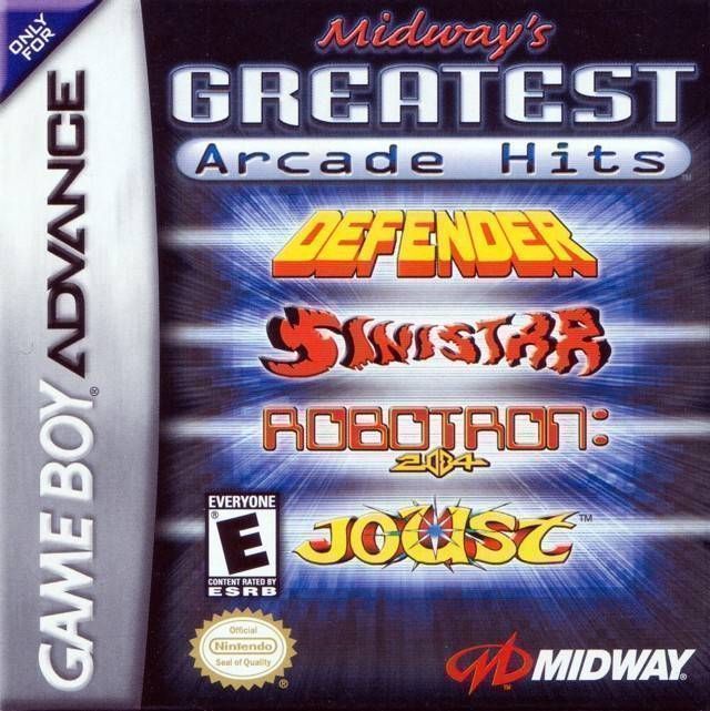 Midway’s Greatest Arcade Hits (USA) Gameboy Advance GAME ROM ISO