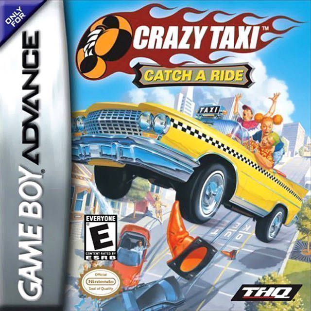 Crazy Taxi – Catch A Ride (USA) Gameboy Advance GAME ROM ISO