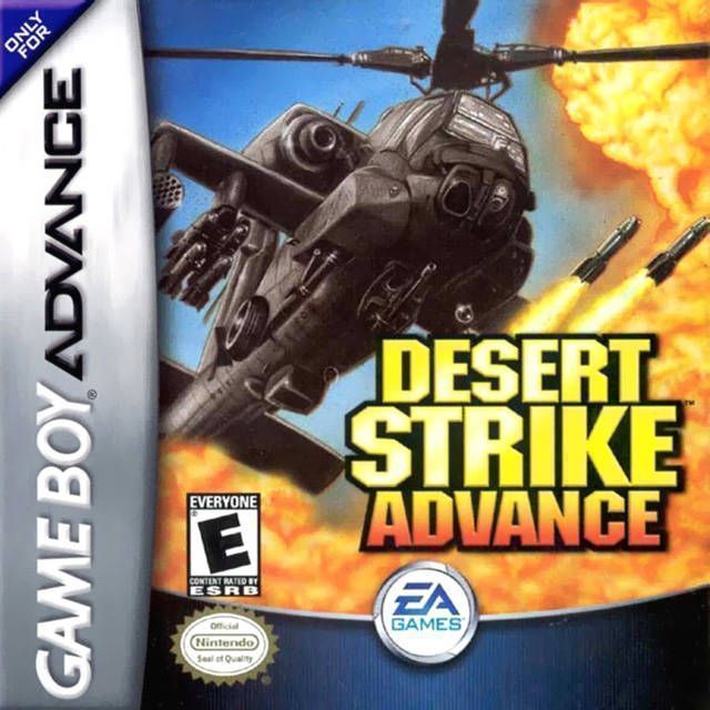 Desert Strike Advance (USA) Gameboy Advance GAME ROM ISO