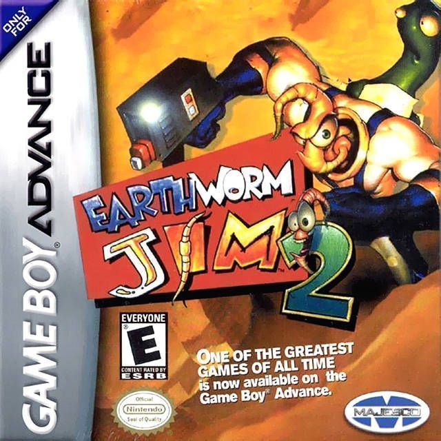 Earthworm Jim 2 (USA) Gameboy Advance GAME ROM ISO