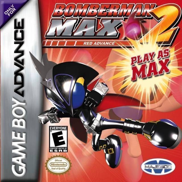 Bomber-Man Max 2 Red (USA) Gameboy Advance GAME ROM ISO