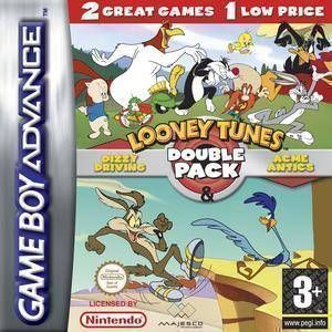 2 In 1 - Looney Tunes Double Pack - Acme Antics & Dizzy Driving (Europe) Game Cover