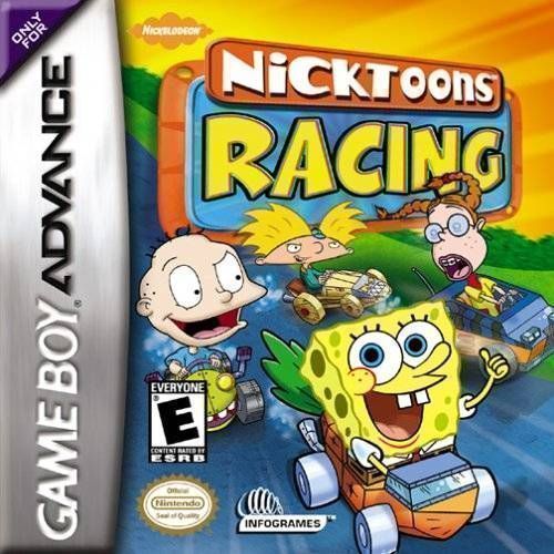 Nicktoons Racing (USA) Gameboy Advance GAME ROM ISO