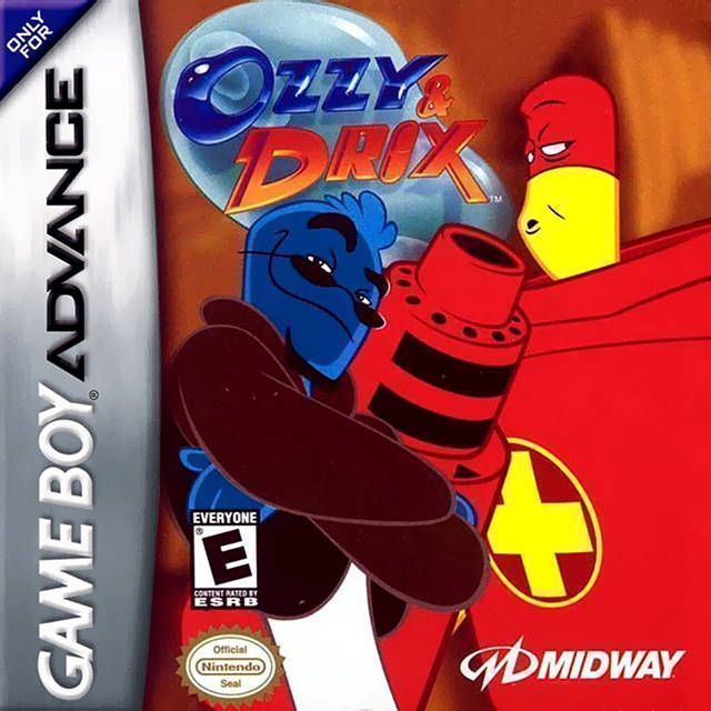 Ozzy & Drix (USA) Gameboy Advance GAME ROM ISO