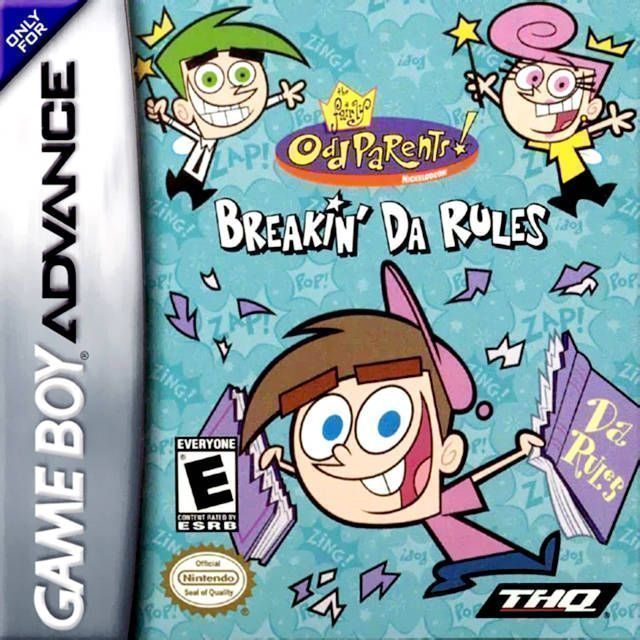 Fairly Odd Parents – Breakin’ Da Rules (USA) Gameboy Advance GAME ROM ISO