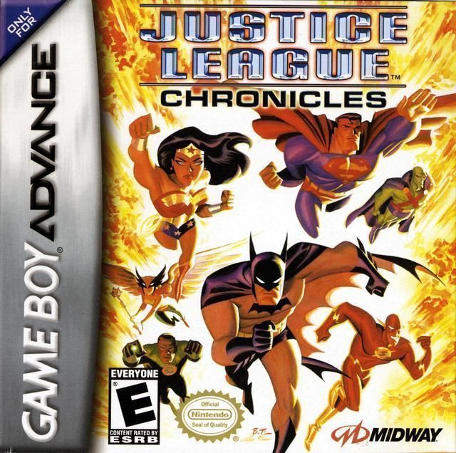 Justice League Chronicles (USA) Gameboy Advance GAME ROM ISO