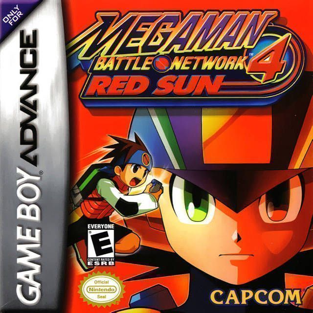 Megaman Battle Network 4 – Red Sun (USA) Gameboy Advance GAME ROM ISO