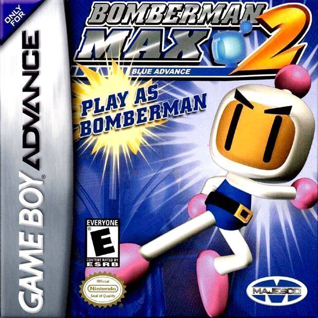 Bomber-Man Max 2 Blue (USA) Gameboy Advance GAME ROM ISO