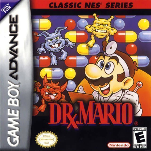 Classic NES – Dr. Mario (USA) Gameboy Advance GAME ROM ISO