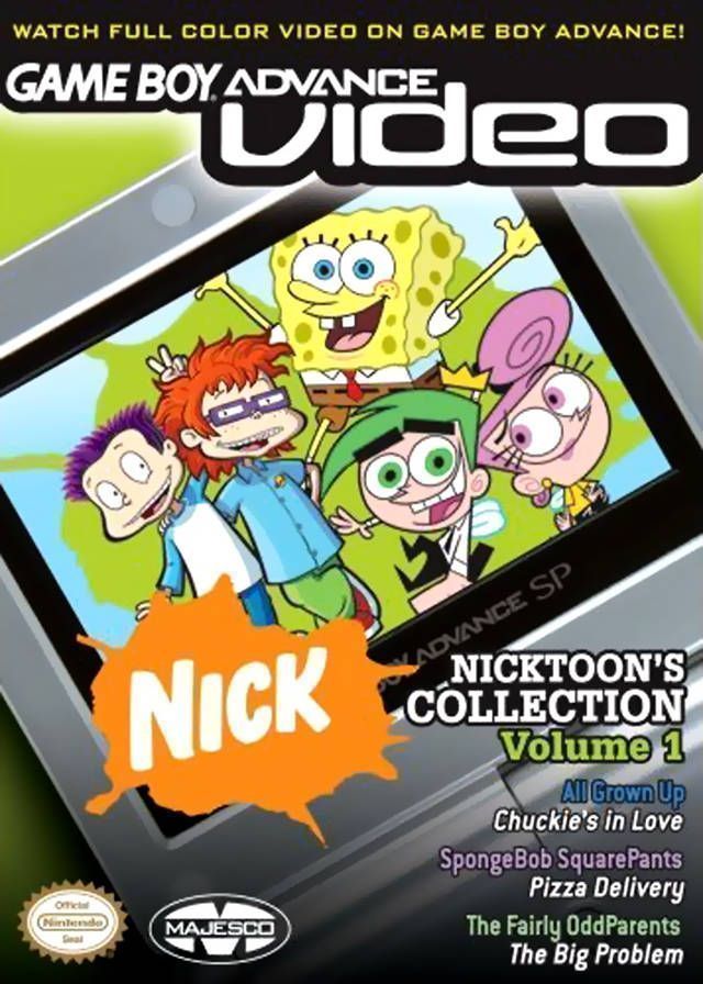 Nicktoons Collection – Volume 1 (USA) Gameboy Advance GAME ROM ISO