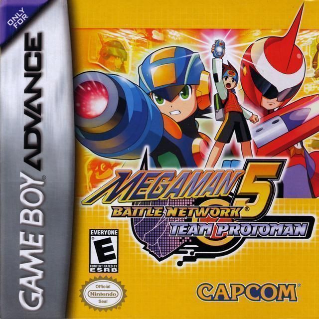 Megaman Battle Network 5 – Team Protoman (USA) Gameboy Advance GAME ROM ISO