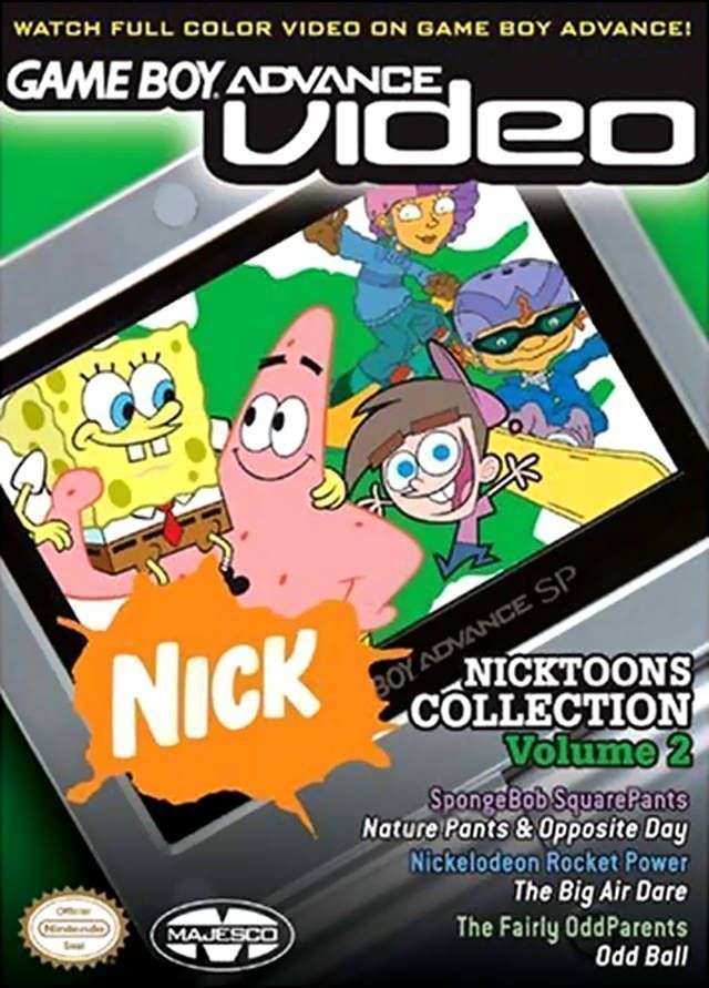 Nicktoons Collection – Volume 2 (USA) Gameboy Advance GAME ROM ISO