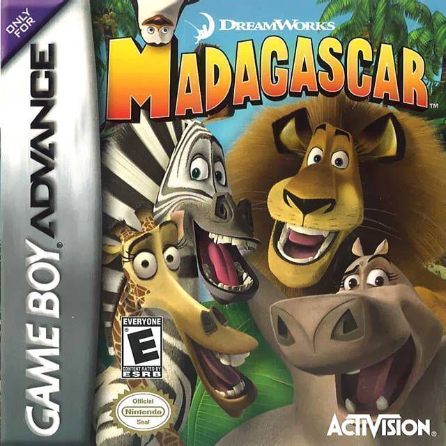 Madagascar (USA) Gameboy Advance GAME ROM ISO