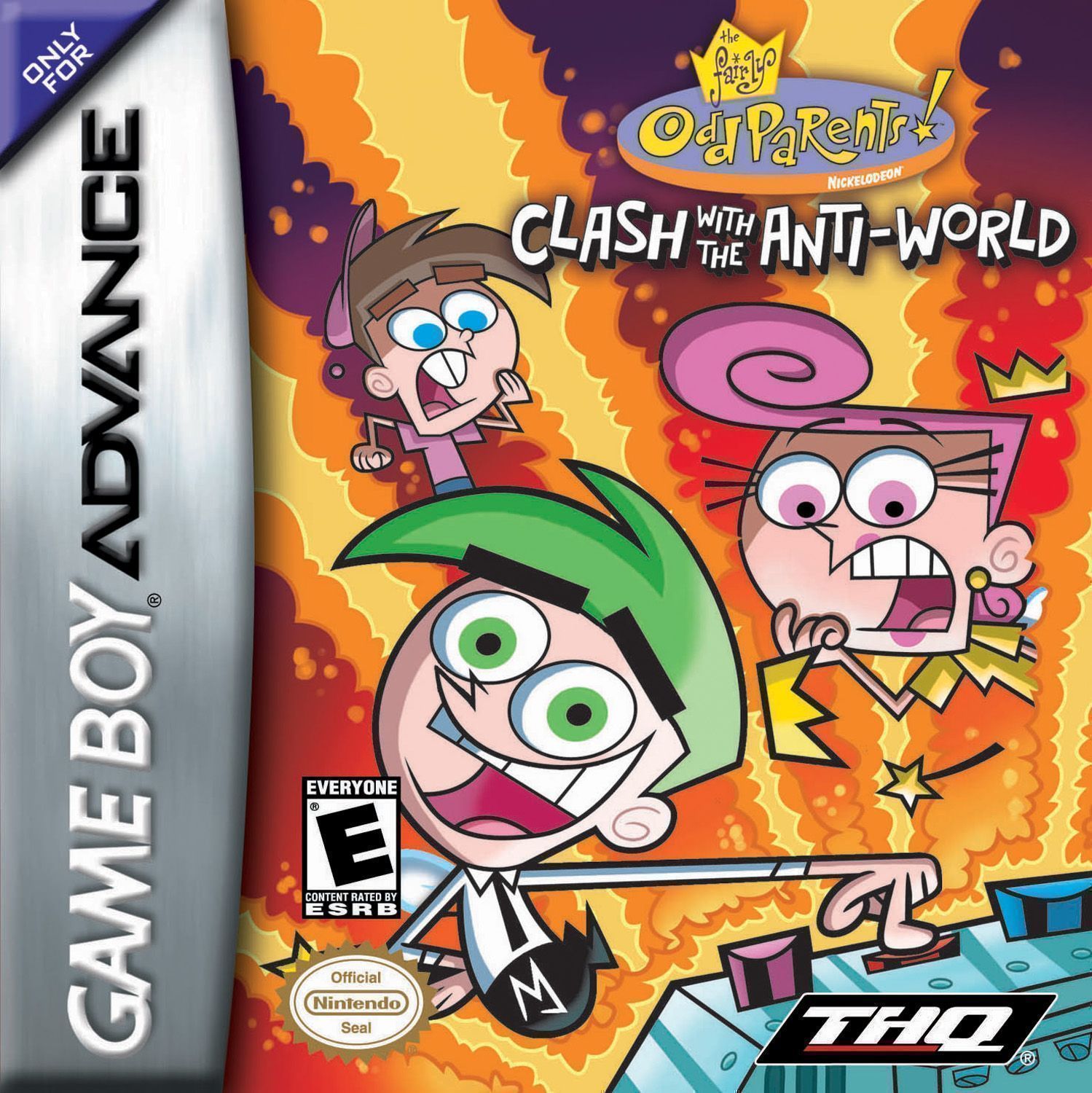 Fairly Odd Parents – Clash With The Anti-World (USA) Gameboy Advance GAME ROM ISO