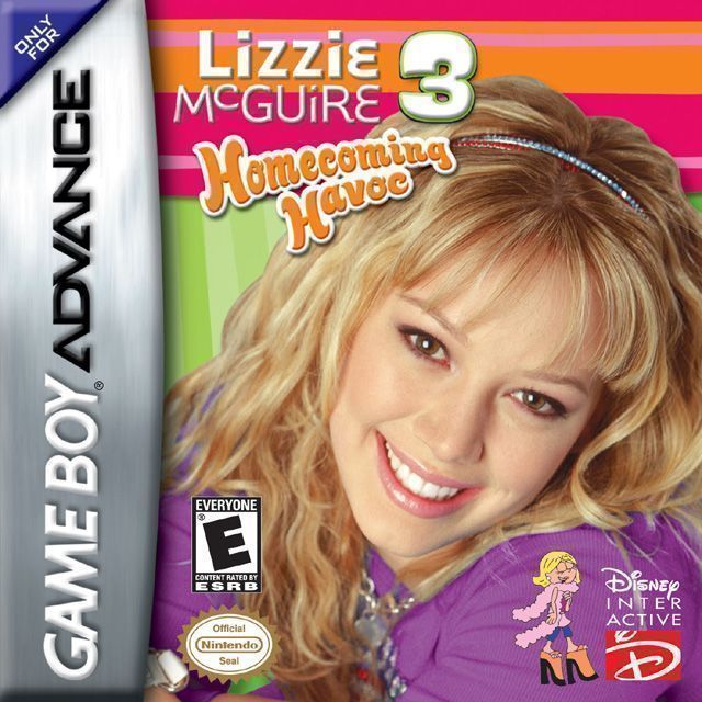 Lizzie McGuire 3 – Homecoming Havoc (USA) Gameboy Advance GAME ROM ISO