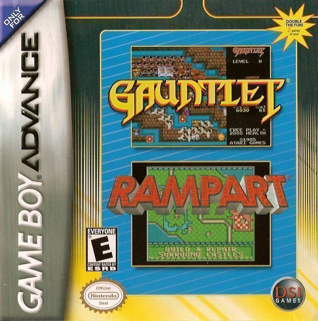 Gauntlet & Rampart (USA) Gameboy Advance GAME ROM ISO