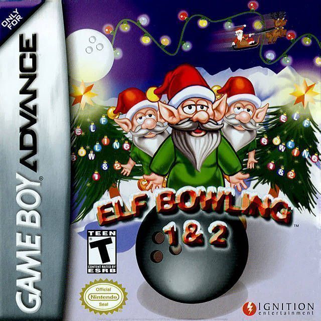 Elf Bowling 1 & 2 (USA) Gameboy Advance GAME ROM ISO