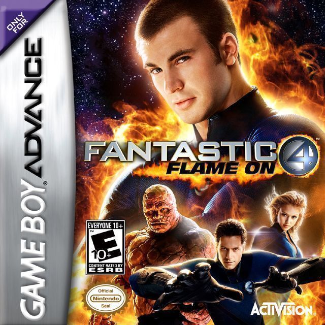 Fantastic 4 – Flame On (USA) Gameboy Advance GAME ROM ISO