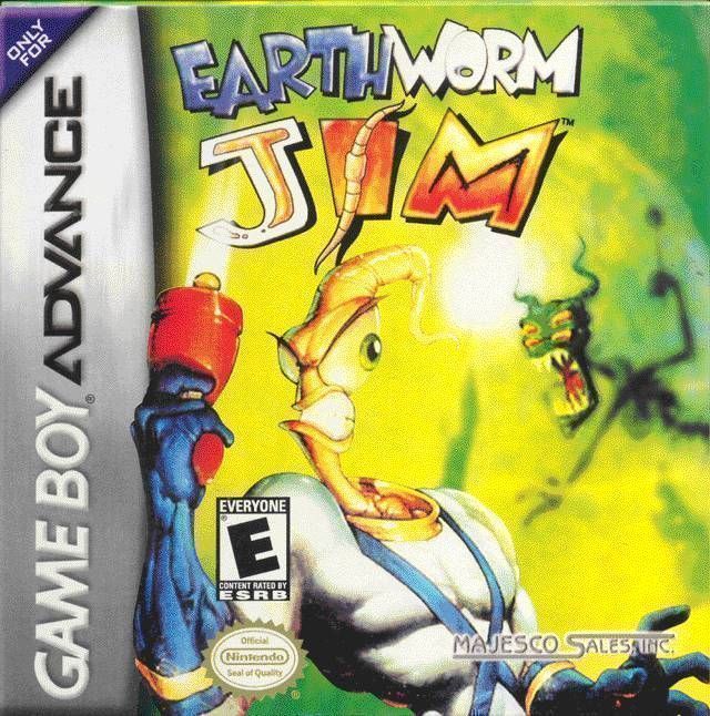 Earthworm Jim (USA) Gameboy Advance GAME ROM ISO