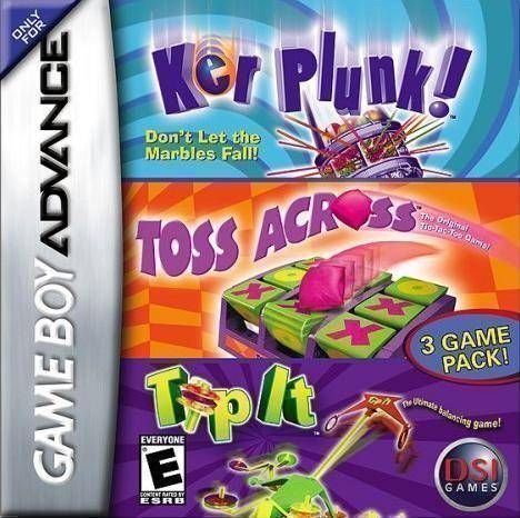 KerPlunk!, Toss Across, And TipIt (USA) Gameboy Advance GAME ROM ISO