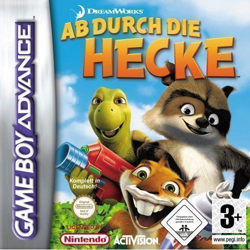 Ab Durch Die Hecke (LightForce) (Germany) Gameboy Advance GAME ROM ISO