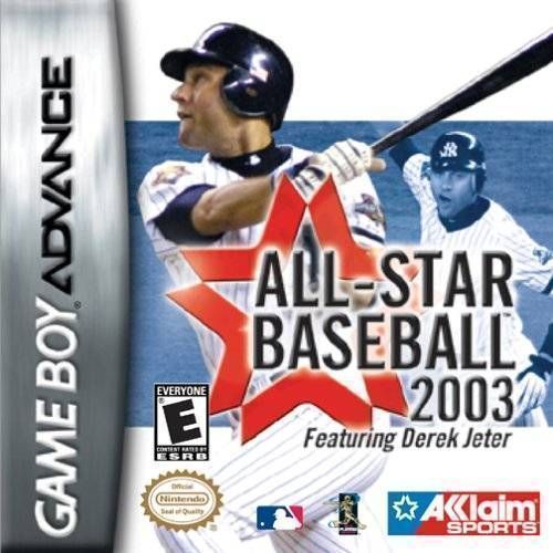 All-Star Baseball 2003 Feat. Derek Jeter GBA (USA) Gameboy Advance GAME ROM ISO