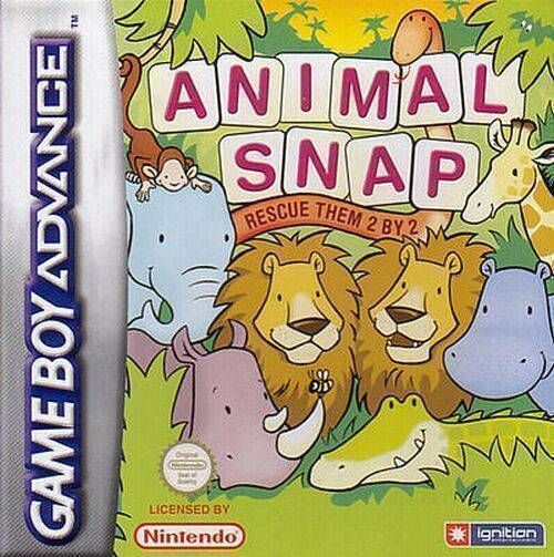 Animal Snap – Rescue Them 2 By 2 (Europe) Gameboy Advance GAME ROM ISO