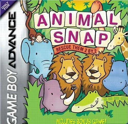 Animal Snap – Rescue Them 2 By 2 GBA (USA) Gameboy Advance GAME ROM ISO