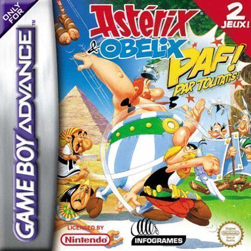 Asterix And Obelix – Paf Them All GBA (USA) Gameboy Advance GAME ROM ISO