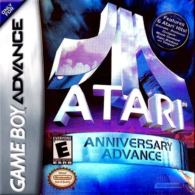 Atari Anniversary Advance GBA (USA) Gameboy Advance GAME ROM ISO