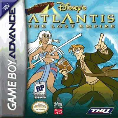 Atlantis – The Lost Empire GBA (USA) Gameboy Advance GAME ROM ISO